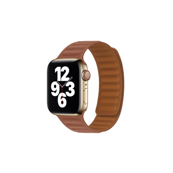 Silicone Link Apple Watch Strap - Picture 3 of 4